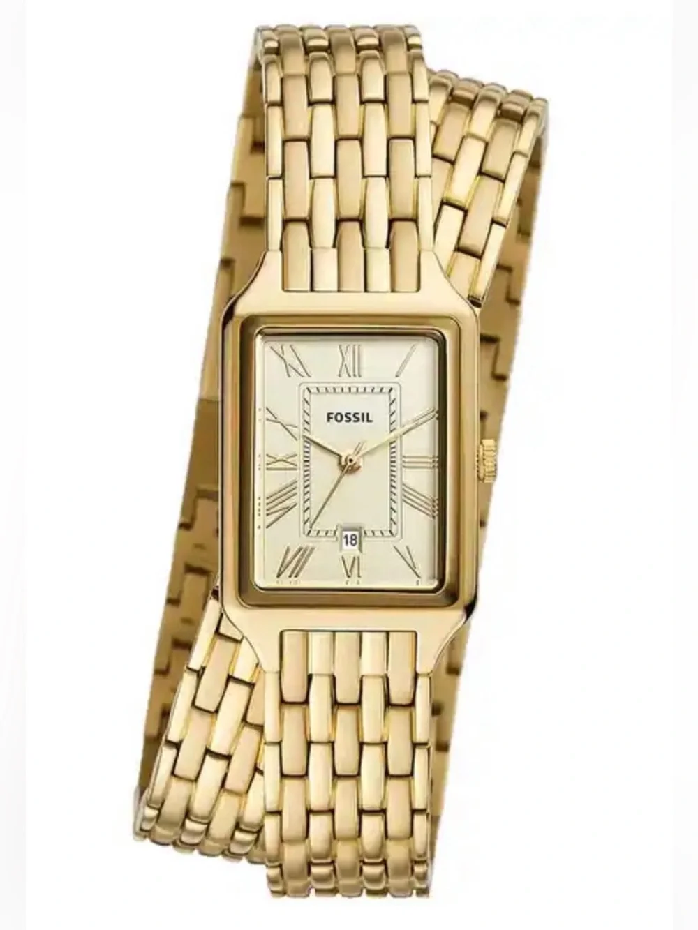 Fossil Women's Raquel Gold Dial Watch